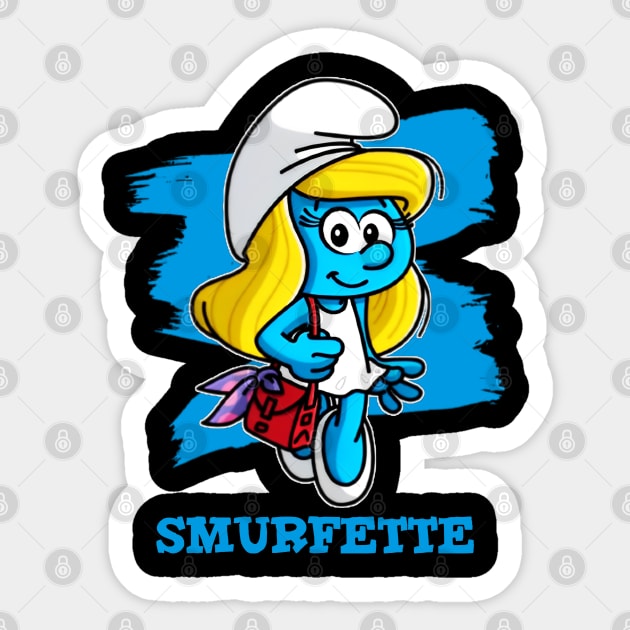 smurfette Sticker by EPISODE ID